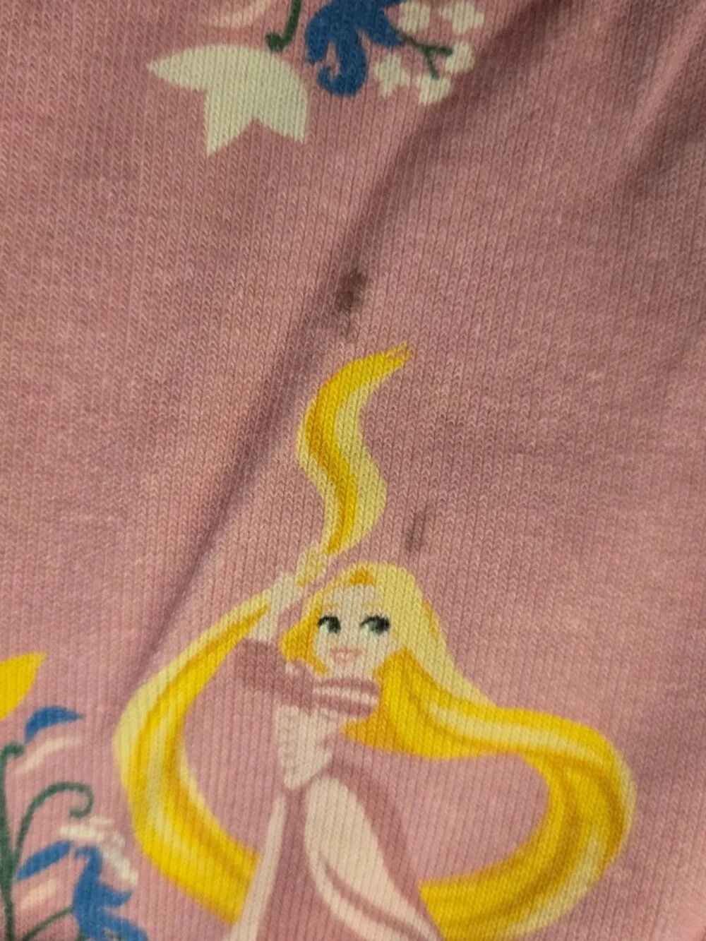 Hanna Andersson Disney Princess Pajamas PJ Short Johns Bundle 130 -8 Ariel Moana